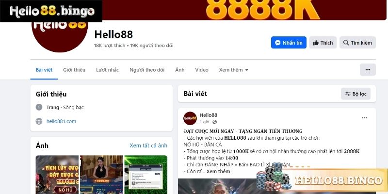 Có 4 cách để nhận giúp đỡ từ bộ phận hỗ trợ của Hello88