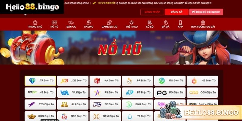 Sảnh game nổ hũ ấn tượng với nhiều phiên bản hấp dẫn