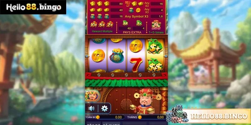 Thần Tài 777 - Game slots ngụ ý may mắn cho tất cả người tham gia