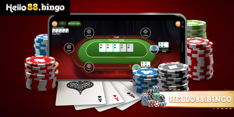 Các bước chơi trong 1 ván Poker