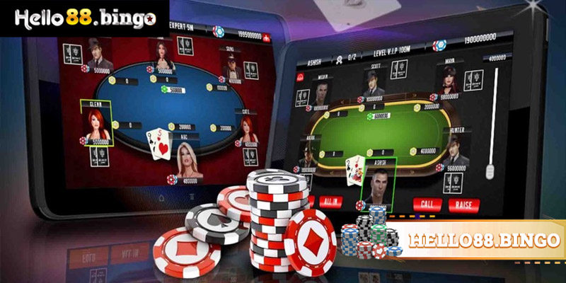 Chi tiết quy trình chơi Poker online tại Hello88