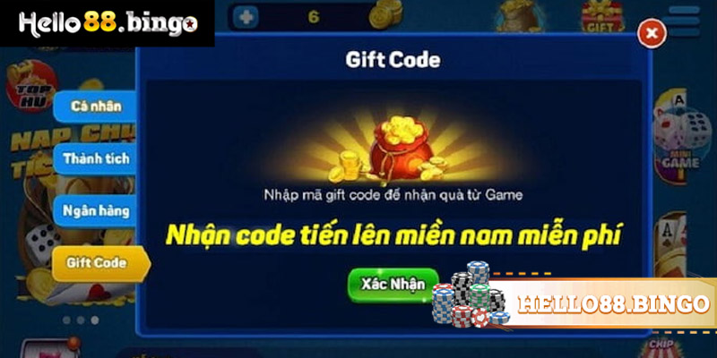 Chương trình Giftcode Hello88