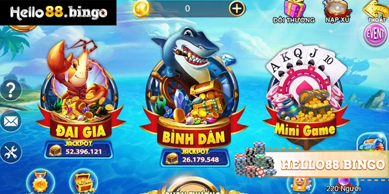 Giới thiệu tổng quan về dòng game bắn cá thần tài